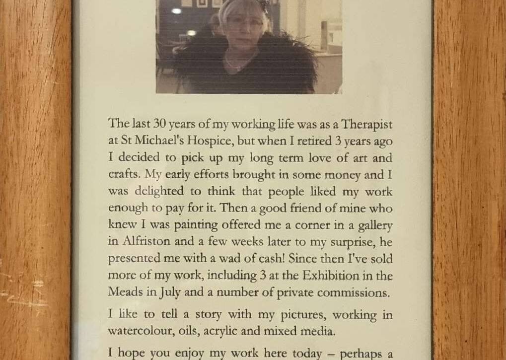 dg art gallery Eastbourne january